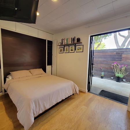 Venice Beach Studio With Large Private Patio Steps To The Beach 洛杉矶 外观 照片