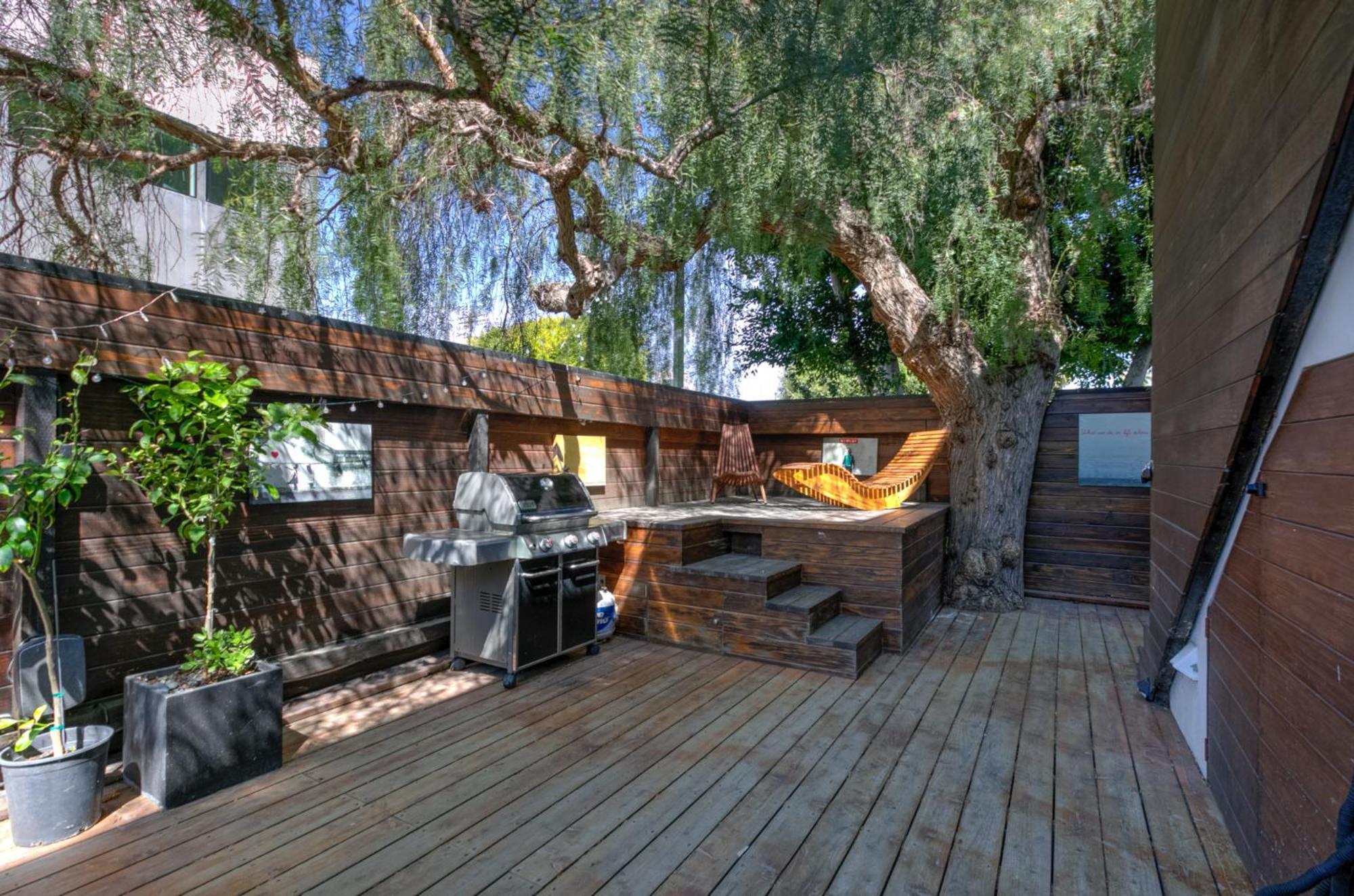 Venice Beach Studio With Large Private Patio Steps To The Beach 洛杉矶 外观 照片