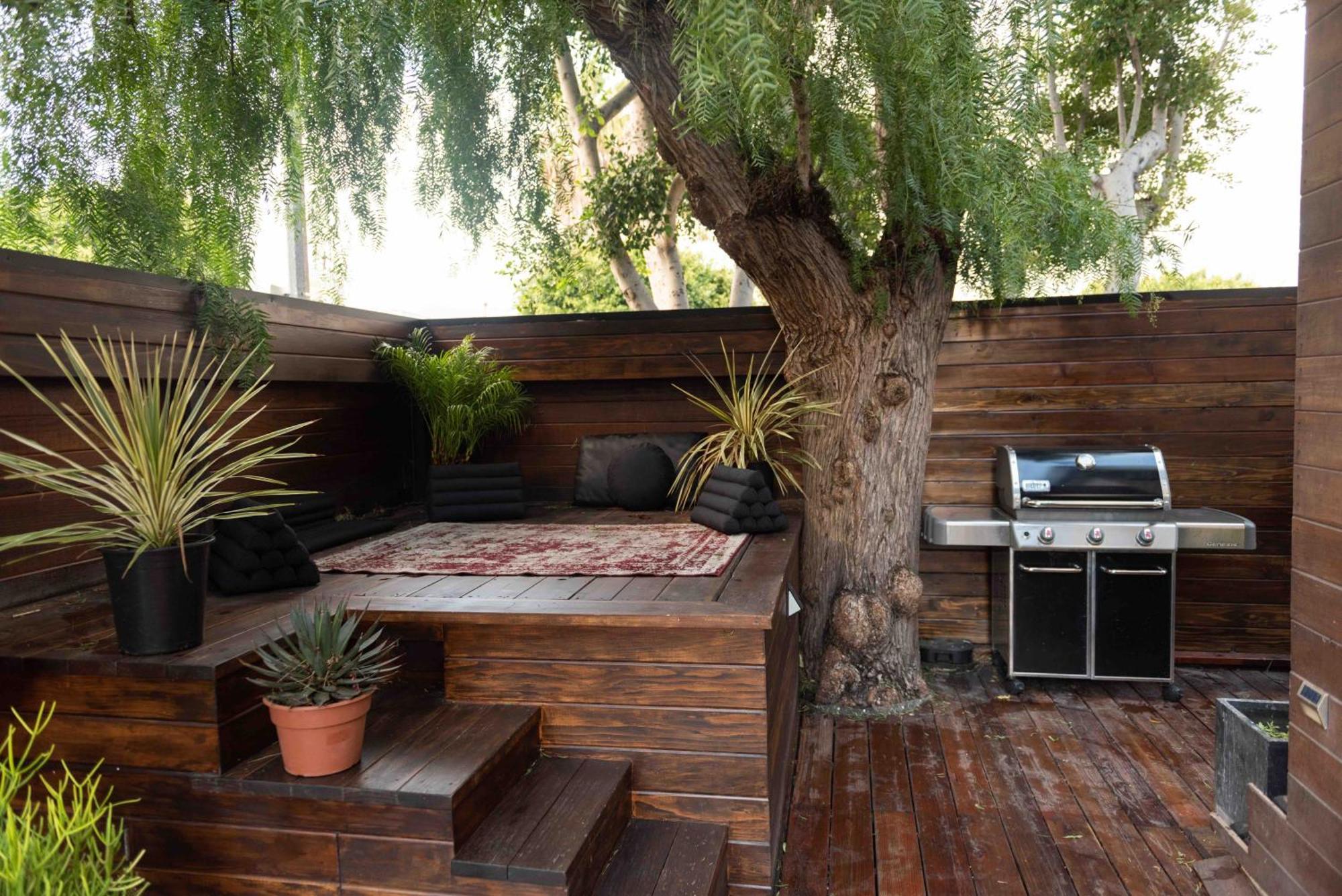 Venice Beach Studio With Large Private Patio Steps To The Beach 洛杉矶 外观 照片