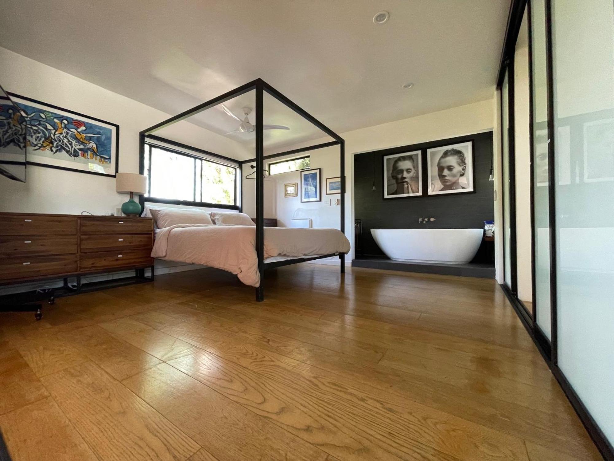 Venice Beach Studio With Large Private Patio Steps To The Beach 洛杉矶 外观 照片